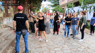 Simboličnim rušenjem zida započeo je urbani festival KvartArt na Voštarnici