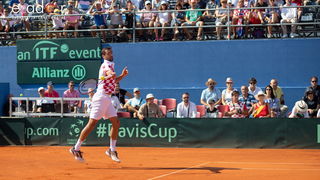 Davis Cup: Vruća navijačka atmosfera u meču Ćilića i Querreya