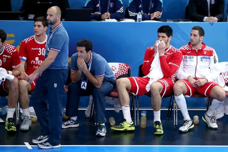 Tuga hrvatskih rukometaša nakon šokantnog poraza od Slovenije
