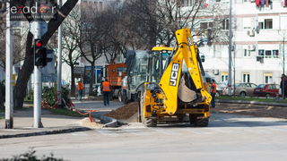 Đir po gradu, srijeda 14. veljače 2018. Radovi na prometnici u ulici Bana Josipa Jelačića