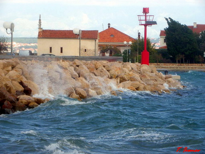 Poljana: Olujno jugo 11. studenog 2012.  Foto: Tomislav Ivanov
