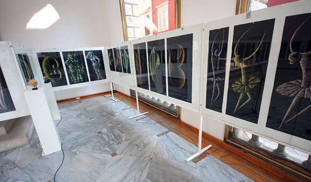 Izložba crteža i skulptura Zvonka Govorčina, foto: S. Čuka