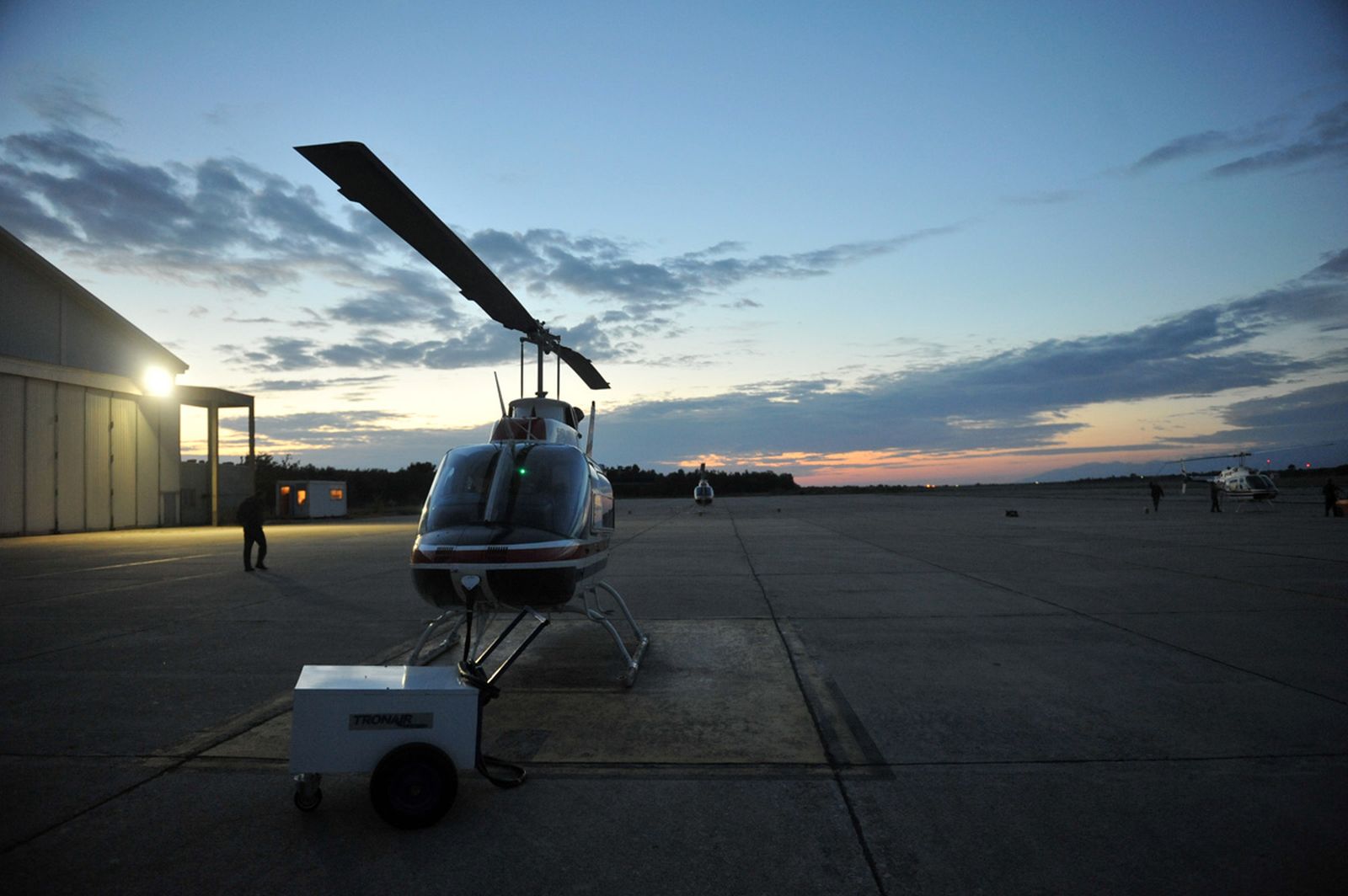 Završena obuka i trenaža noćnog letenja u eskadrili helikoptera. Foto: T. Brandt/MORH
