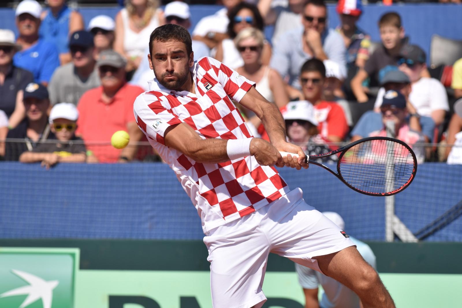 Davis Cup: Marin Čilić – Sam Querrey 1-3 Davis Cup: Marin Čilić – Sam Querrey 1-3