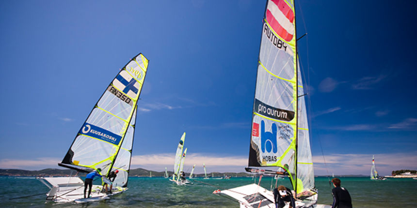 Jedrenje: SP klase 49er – treći dan (foto:Saša Čuka)
