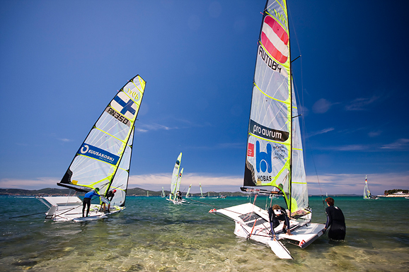 Jedrenje: SP klase 49er – treći dan (foto:Saša Čuka)