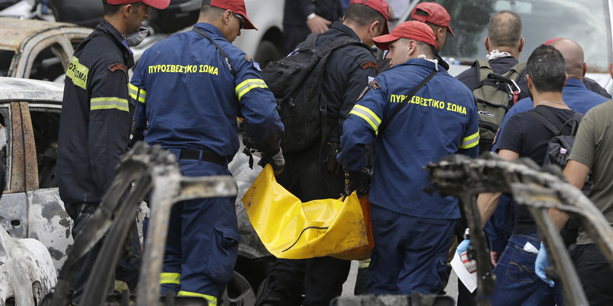 Grčka vlada sumnja da su požari podmetnuti