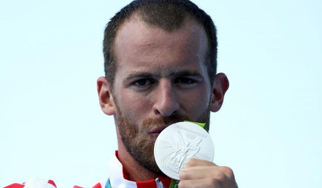 Olimpijske igre Rio 2016., veslanje, samac, finale. Damir Martin osvojio je srebrnu medalju. Photo: Igor Kralj/PIXSELL