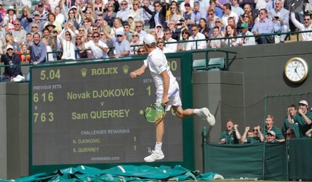 Sam Querrey, foto: twitter/guardian