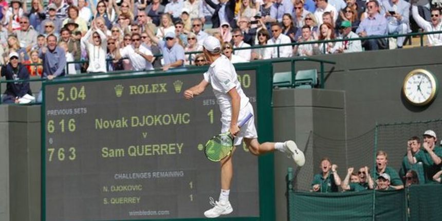 Sam Querrey, foto: twitter/guardian Sam Querrey, foto: twitter/guardian