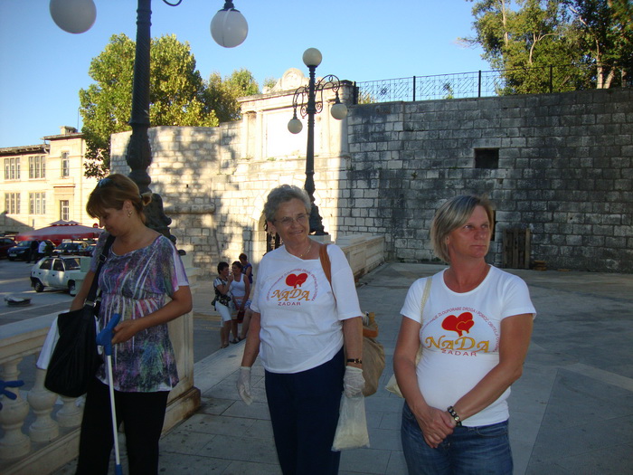 Udruga Nada u akciji prikupljanja infektivnog otpada u Zadru, foto: M. Jerak