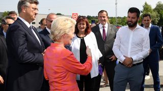 Ursula von der Leyen, Andrej Plenković u posjetu Rimac automobili Ursula von der Leyen, Andrej Plenković u posjetu Rimac automobili