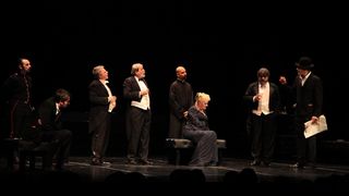 Gospoda Glembajevi u HNK Zadar, foto: Iva Perinčić Gospoda Glembajevi u HNK Zadar, foto: Iva Perinčić