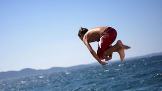 Zadar: Skokovi s rive, Foto: Sasa Cuka