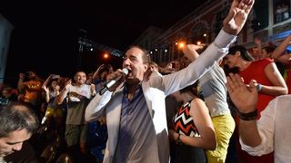 Mladen Grdović osvojio prvu nagradu publike na Splitskom festivalu 2016. Photo: Hrvoje Jelavić/PIXSELL