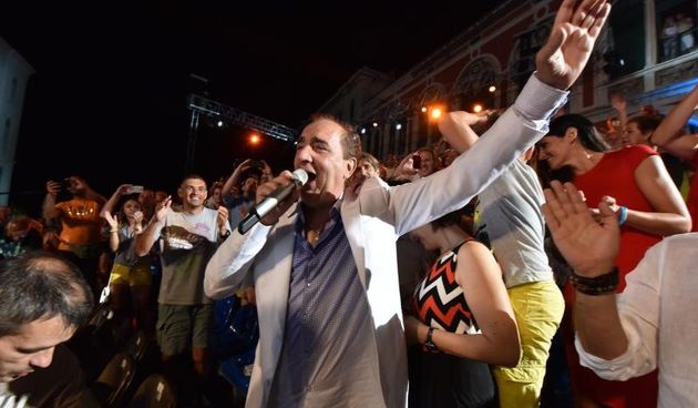 Mladen Grdović osvojio prvu nagradu publike na Splitskom festivalu 2016. Photo: Hrvoje Jelavić/PIXSELL