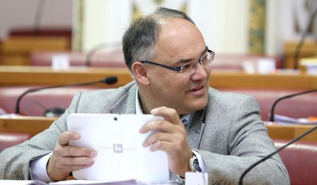 Raspravom o izvjescu o stanju okolisa u Republici Hrvatskoj u razdoblju od 2009. do 2012. nastavljena je sjednica Sabora RH. Photo: Patrik Macek/PIXSELL