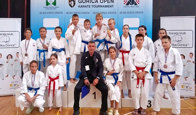Karate klub Bibinje na Gorica Openu