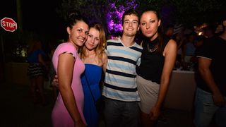 Subotnja zabava u Noštromo i Vagabundo barovima na Viru ; foto Iva Perinčić