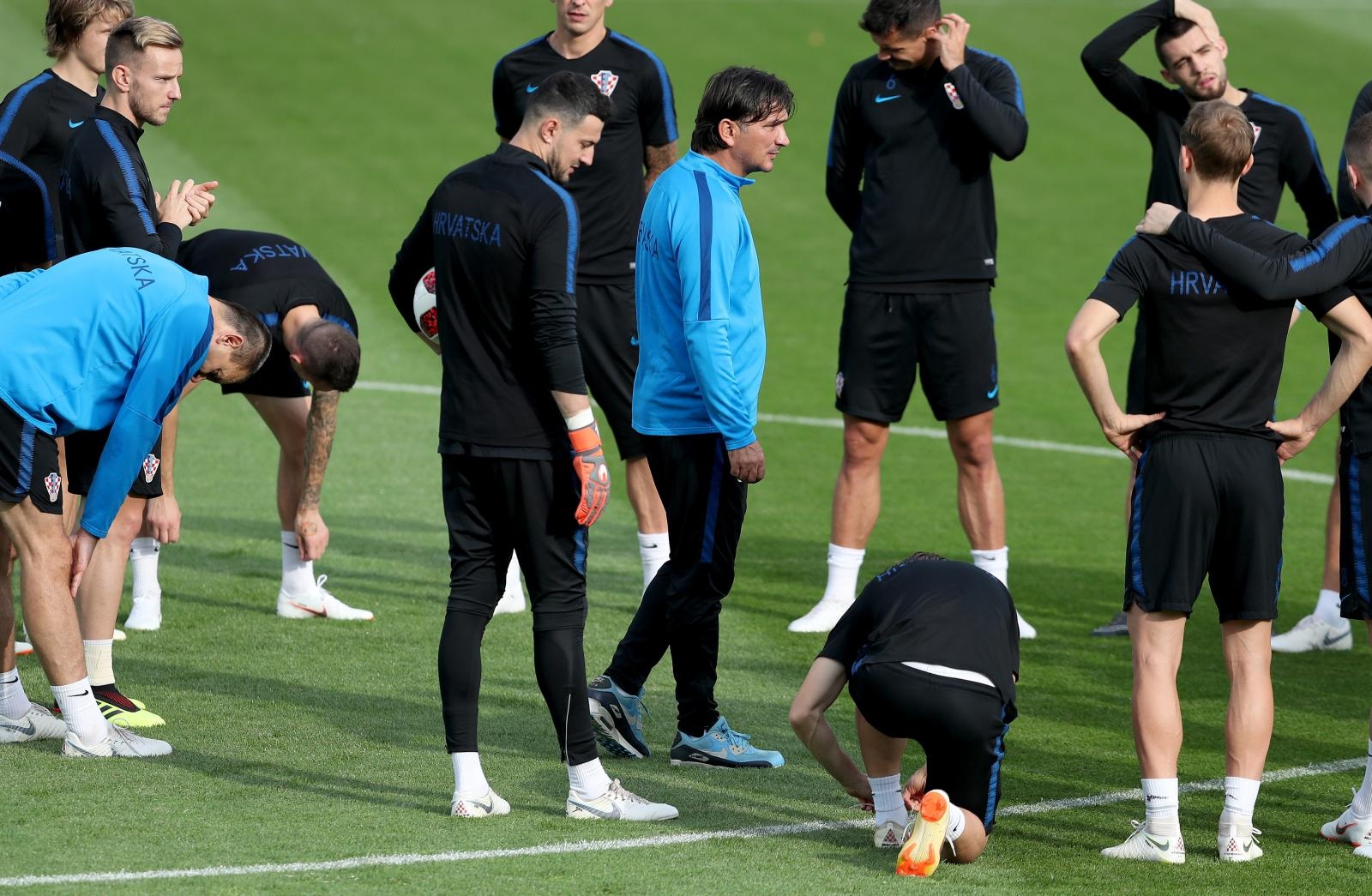 Posljednji trening hrvatske reprezentacije pred finale Svjetskog prvenstva