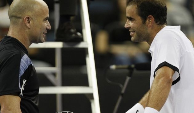 Sampras i Agassi, foto: reuters