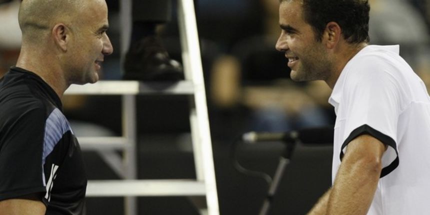 Sampras i Agassi, foto: reuters