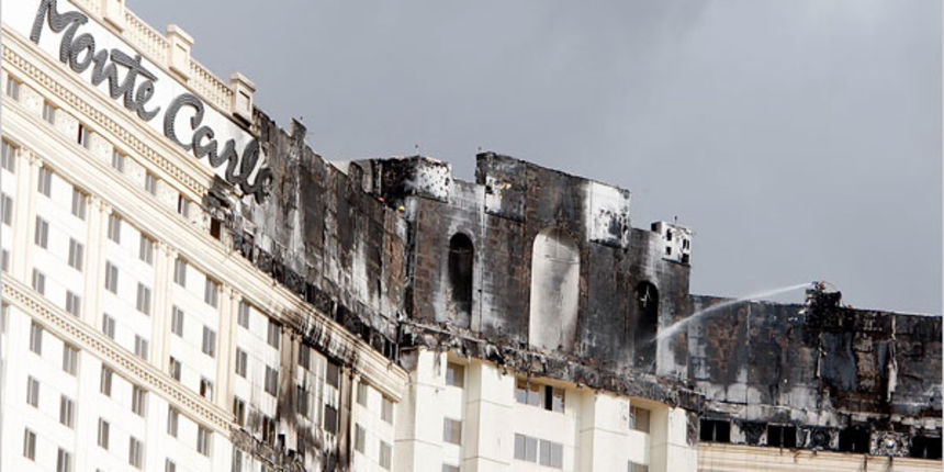 Požar na kasinu Monte Carlo (Foto: New York Times)