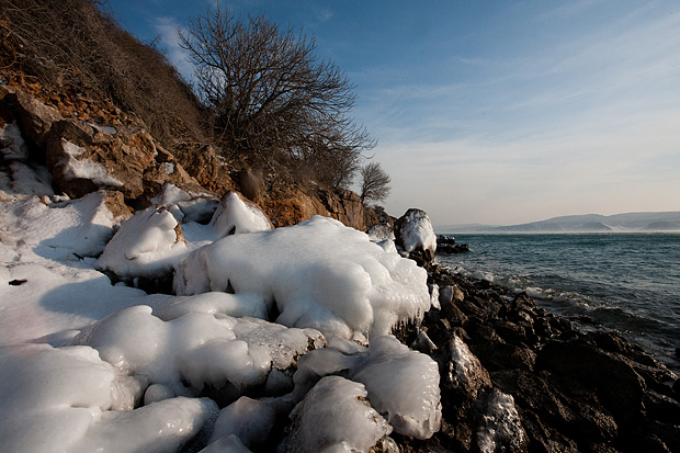 Senj u zagrljaju ledenog pokrivača, foto: Leo Banić