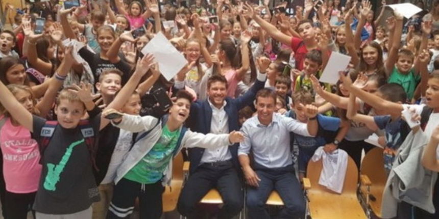 Fantela i Marenić posjetili OŠ Bartula Kašića