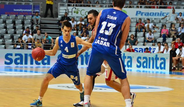 Zadar Basketball Tournament: Galatasaray Liv Hospital – KK Zadar, Lovre Bašić. foto: Iva Perinčić
