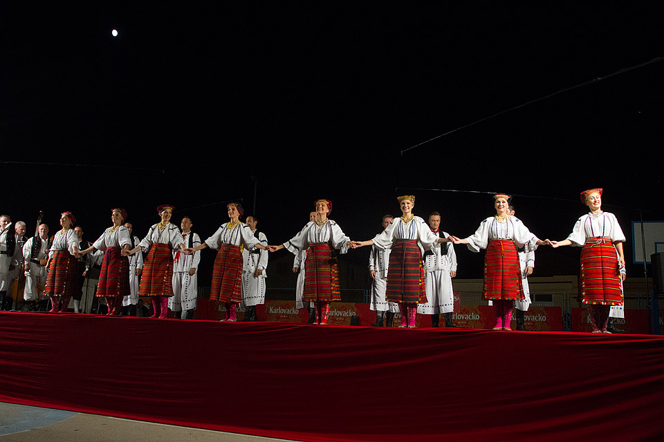Bibinje: Nastup ansambla Lado, foto: Leo Banić