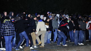 Maribor (Slovenija), 031212.
Prosvjed gradjana Maribora protiv trenutacnog gradonacelnika Franca Kanglera, osumnjicenog za umjesanost u korupciju. Prosvjed je zapoceo okupljanjem nekoliko tisuca ljudi na Trgu Slobode, a zatim se preselio ispred zgrade opc Maribor (Slovenija), 031212.
Prosvjed gradjana Maribora protiv trenutacnog gradonacelnika Franca Kanglera, osumnjicenog za umjesanost u korupciju. Prosvjed je zapoceo okupljanjem nekoliko tisuca ljudi na Trgu Slobode, a zatim se preselio ispred zgrade opc