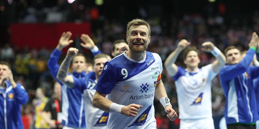 Europsko rukometno prvenstvo, skupina A, 1. kolo, Svedska – Island 24-26. Gudjon Valur Sigurdsson Europsko rukometno prvenstvo, skupina A, 1. kolo, Svedska – Island 24-26. Gudjon Valur Sigurdsson