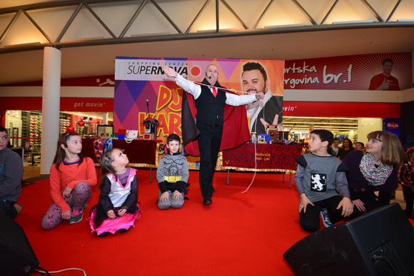 Superkarneval u Supernova centru uz Jacquesa Houdeka, Foto: Iva Perinčić