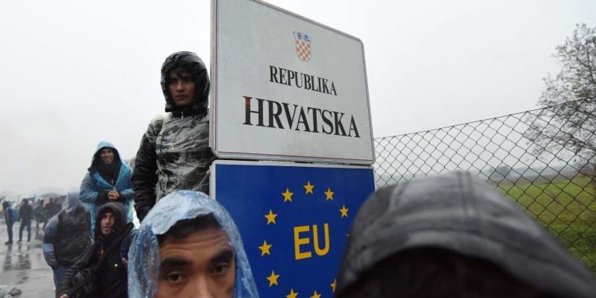 Trnovec: Migranti na granici sa Slovenijom