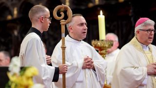 Nadbiskup Milan Zgrablić predvodio misu zadušnicu za Papu Franju Nadbiskup Milan Zgrablić predvodio misu zadušnicu za Papu Franju