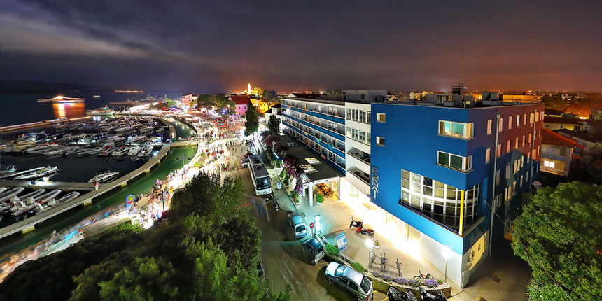 Biogradska noć 2017: Spektakularni vatromet. Biograd iz zraka