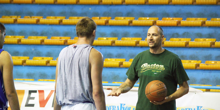 Jazine: Dino Radja trenirao s igracima Zadra, foto: Sasa Cuka Jazine: Dino Radja trenirao s igracima Zadra, foto: Sasa Cuka