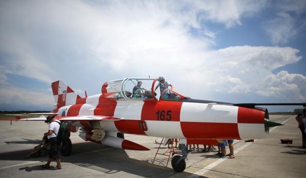 Dan otvorenih vrata Zračne baze Zemunik 5. kolovoza 2014., Foto: Filip Brala/PIXSELL