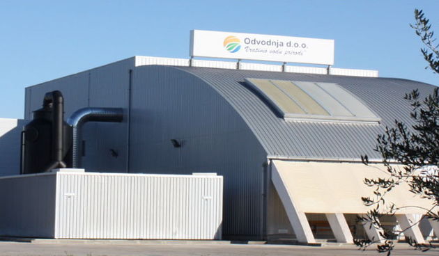 Pročiščivač otpadnih voda, Odvodnja Zadar