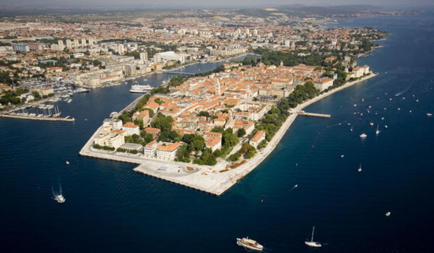 Zadar iz zraka (Foto:Boris Kacan)