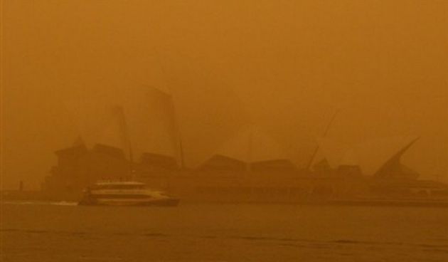 Sydny u pješčanoj oluji, Foto: AP Photo