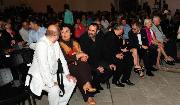 Zadar, 28.06.2013. snimio: Nenad Marčev, 
19. Zadarsko kazališno ljeto 
Zagrebačka filharmonija 
SALSA FILARMÓNICA 
Dirigent: Alan Bjelinski 
Nastupili: Ricardo Luque 
Olvido Ruiz Castellanos (Kuba) 
Poljana Šime Budinića