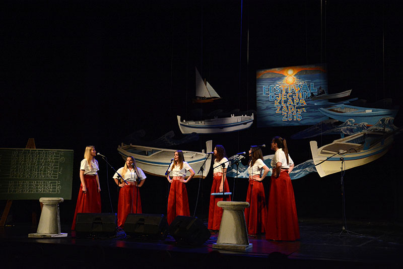 8. Festival dječjih klapa u HNK Zadar
