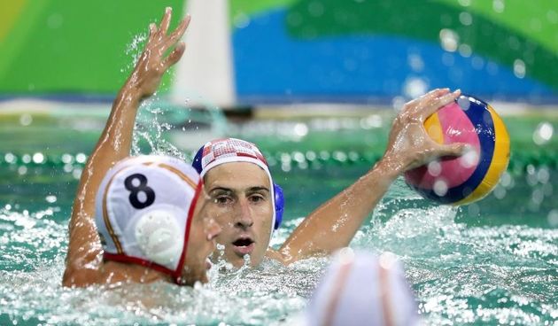 Olimpijske igre 2016., vaterpolo, skupina B, 3. kolo, utakmica Hrvatska – Španjolska 4-9. Photo: Igor Kralj/PIXSELL