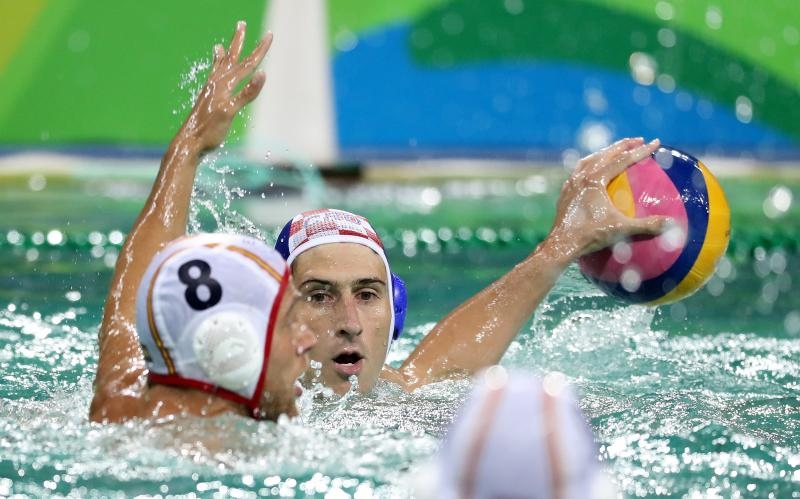 Olimpijske igre 2016., vaterpolo, skupina B, 3. kolo, utakmica Hrvatska – Španjolska 4-9. Photo: Igor Kralj/PIXSELL