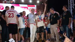 Veličanstven doček četvorice zadarskih Vatrenih