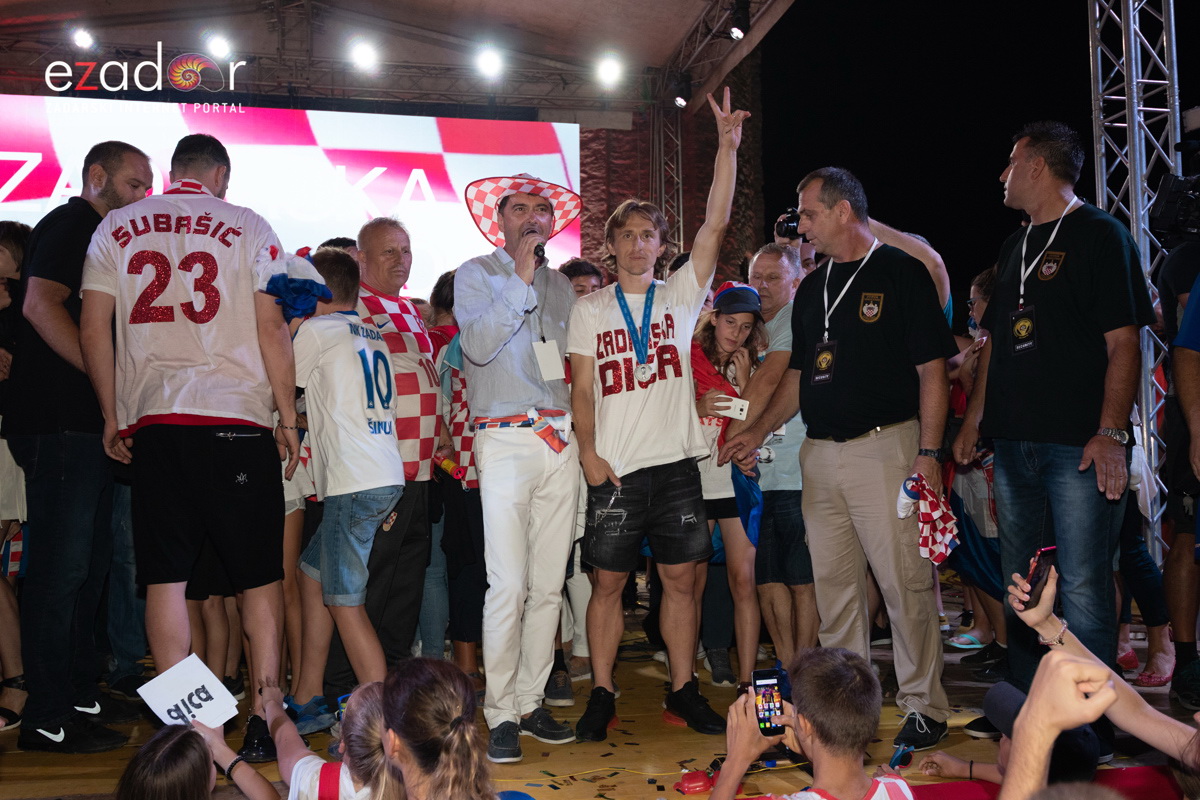 Veličanstven doček četvorice zadarskih Vatrenih