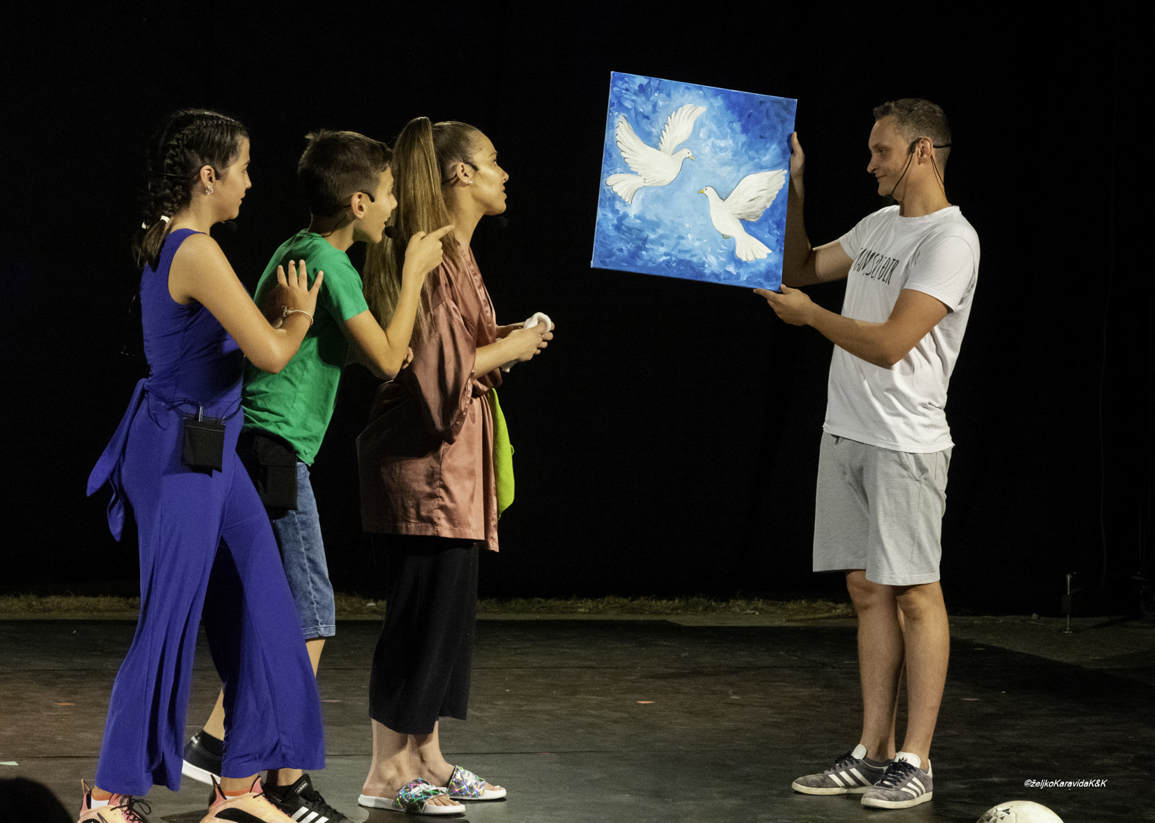 Gesta na Kapetanskom: Premijera predstave Pila naopako