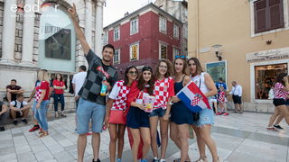 Veličanstven doček četvorice zadarskih Vatrenih